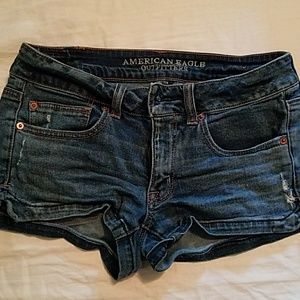 American Eagle Shortie Shorts